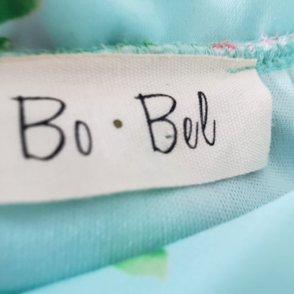 Bo Bel Aqua Dress Size Medium - Picture 7 of 9